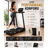 Raiden Kb-900 4hp Yürüme Ve Koşu Bandı 10 Katmanlı Bluetooth Koşu Cihazı Aleti Kademeli Otomatik Eğim