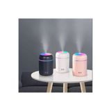 Raiden Pembe Led Hava Nemlendirici, Işıklı Oda Nemlendirici, Buhar Makinesi, 300 ml
