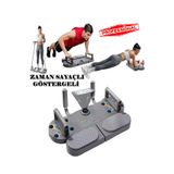 Raiden St-3 Egzersiz Şınav Tahtası Plank Ve Direnç Bandı Ekranlı Aleti Barı 3ın1 Barfiks Push-up,