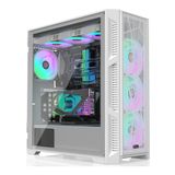 RAIJINTEK PONOS Ultra Beyaz MS4 E-ATX Orta Kule PC Kasası, Açılan Temperli Cam Yan Panel, Ön Kurulum 4 ARGB Fan, Mesh Ön Panel, Beyaz (0R20B00228)