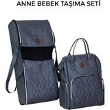 Rain Baby Anne Bebek Taşıma Seti - Gri