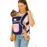 Rain Baby Bebek Kanguru Taşıma Çantası Ergonomik Rahat Taşıyıcı Ön Koltuk - Pembe
