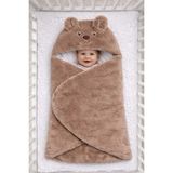 Rain Baby Bebek Kundak Animal Desenli - 0-Kahverengi