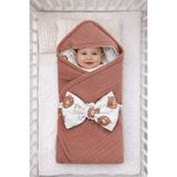 Rain Baby Bebek Kundak Ayıcık Desenli - 45 x 71 cm
