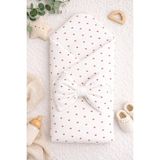 Rain Baby Bebek Kundak Kalp Desenli - 45 x 71 cm