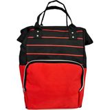 Rain Bag Çok Fonksiyonlu Anne Bebek Bakım Termal Sırt Çantası - Kırmızı