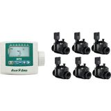 Rain Bird ESP-9V-6 Kontrol Ünitesi ve Selenoid Vana Seti (6 İstasyon)