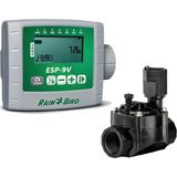 Rain Bird Esp 9V Pilli Kontrol Ünitesi 1 İstasyon 100 Hv 9V Selenoid Vana Seti ESP-9V Wpx