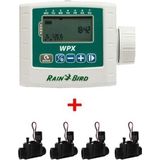 Rain Bird Esp 9V Pilli Kontrol Ünitesi Selenoid Vana Seti 4 İstasyon 4 Vana