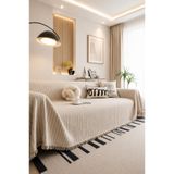 Rain Home Collection Koltuk Örtüsü Kolları Kapatan 175x300 Bej