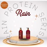 Rain Protein Serisi: Saçlarınızı Güçlendiren Durulanmayan Protein ve Keratin Saç Kremi 2'li Bakım Seti