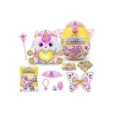 Rainbocorns Fairycorn Princess Surprise Unicorn Sürpriz Yumurta, 35+ Aksesuarı, Pembe Kanat