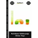 Rainbow Gökkuşağı Stres Yayı Oyun Saati Çocuk Oyuncağı Renkli Yay