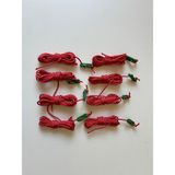 Rainbow Hamak - Çadır Tente ipi ve Gergi Aparatlı 4 metre x 8 Adet - Kırmızı
