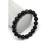 Rainbow Obsidyen Doğal Taş Bileklik 10 Mm Fasetli Küre Kesim - Blk-2207