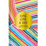 Rainbow One Line a Day: A Five-Year Memory Book