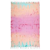 Rainbow Pamuk Peştamal Pembe / Turuncu / Mint 90x170