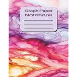 Rainbow Watercolor Graph Paper Notebook: Math and Science Grid Paper Composition - 8.5 X 11 inches, 120 pages Quad 5x5 ...Notebook Journal for Girls, Boys, Teens, Adults, Math and Science Students.