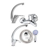 Rainex 4MBBS-01 4'lü Mix Banyo Lavabo Eviye Batarya Seti ve Duş Seri