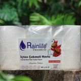 Rainlife Premium İçten Çekmeli Havlu, Centerfeed Roll Towel Paper, 3 Katlı, 6 Rulo, 21 cm