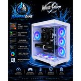 Rainpro Whitestorm Ryzen 5 7500F 96 GB Ddr5 4 Tb Nvme SSD RTX5060 8gb 145W Windows 11 Pro 7 Rgb Fanlı Beyaz Akvaryum Kasa Oyuncu Bilgisayarı WHITESTORMRNP16