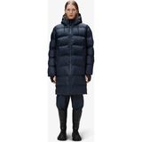 Rains Alta Long Puffer Unisex Lacivert Mont - 47-Lacivert - XL