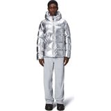 Rains Alta Puffer Jacket W3T3 Unisex Gri Mont - 51-Gri - XS