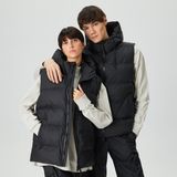 Rains Alta Puffer Vest W3T2 Unisex Siyah Mont - 01-Siyah - XL