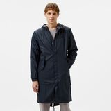 Rains Fishtail Parka W3 Kadın Lacivert Yağmurluk - XS