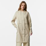 Rains String W Parka W3 Kadın Krem Yağmurluk - XS