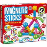 Rainto Raintoys Manyetik Çubuklar Zeka Geliştirici Eğitici Oyuncak 42 Parça - Renkli