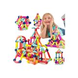 raintoys Manyetik Çubuklar Eğitici Yap Boz Oyun Seti 25 Yapı Oyuncak Parça Mıknatıslı Eğlenceli Çubuklar