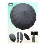 Rainwalker 3 Destekli Extra Dayanıklı 16 Fiber Güçlendirilmiş Tam Otomatik Süper Ultra Lüks Seyahat Şemsiye