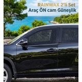 RAINWAX Ön Cam Oto Güneşlik Perde Araç Ön Yan Cam Güneşlik Araba Güneşlik Perdesi Anne Bebek Emzirme Perdesi
