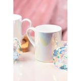 Rainy | 2’Li İnci Işıltılı Porselen Kupa Seti (290 Ml)