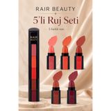 RAİR BEAUTY 5'li Matruşka Ruj Seti
