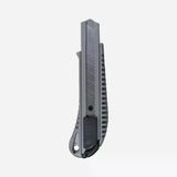 Rak102 Tekno Falçata Maket Bıçağı - Geniş - Metal - Gri