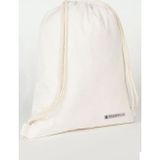 Rakerplus 35x40 cm Krem Ham Bez Büzgülü Unisex Sırt Ayakkabı Çantası