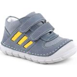 Rakerplus Grizzy Hakiki Deri Gri İlk Adım Unisex Bebek Ayakkabısı