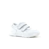 Rakerplus Hakiki Deri Beyaz Metal Detaylı Kız Çocuk Sneakers Ayakkabı