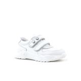Rakerplus Hakiki Deri Beyaz Taşlı Kız Çocuk Sneakers Ayakkabı