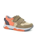 Rakerplus Hakiki Deri Kum Rengi Çocuk Sneakers Spor Ayakkabı