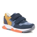 Rakerplus Hakiki Deri Lacivert Taba Çocuk Sneakers Spor Ayakkabı 29 EU