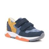 Rakerplus Hakiki Deri Lacivert Taba Çocuk Sneakers Spor Ayakkabı