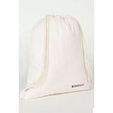 Rakerplus Krem 35X40 cm Unisex Ham Bez Büzgülü Sırt Ayakkabı Çantası - 35 x 40 cm