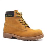 Rakerplus Neson Hakiki Deri Rahat Sarı Fermuarlı Unisex Çocuk Bot