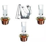 Rakı Ehlikeyf Buz Kovası Set 8 Parça 3 Kişilik 8697Jh54748490573