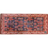 Rakkun Shop Mouse Pad, 30X70 Cm, Halı Desen Baskılı, Kaymaz Taban, Dikişsiz Kenar, Ergonomik, Ofis ve Oyuncular Için (Kırmızı Halı) - retro halı - Çok Renkli