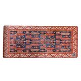 Rakkun Shop Mouse Pad, 30x70 cm, Mavi Halı Desen Baskılı, Kaymaz Taban, Bilek Destekli, Dikişsiz Kenar, Ergonomik, Ofis ve Oyuncular için (Retro Halı)