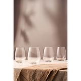 Rakle Astoria Kristalin Cam 4'lü Meşrubat Bardağı Seti 570 cc - Şeffaf - 570 ml